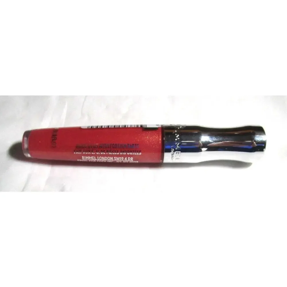 Rimmel Stay Glossy 6HR Lip Gloss, Shade 640 All Day Seduction, 0.18 Fl Oz